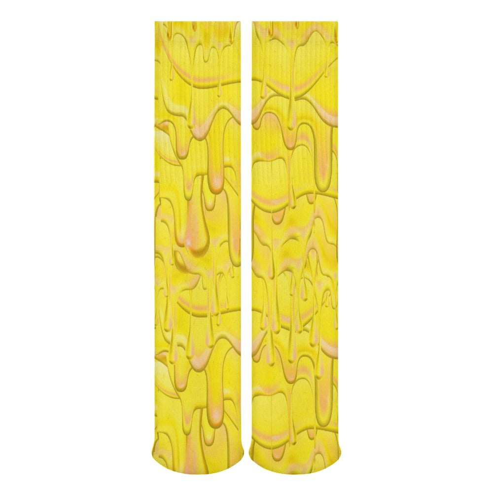 Drippy 5 Pack Sweat-Proof Odor-Resistant Breathable Large Socks