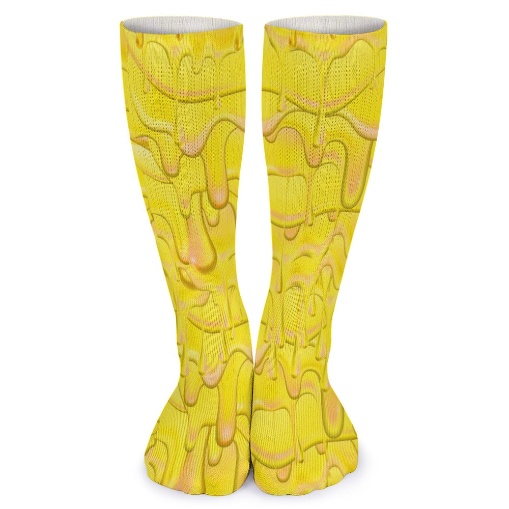 Drippy 5 Pack Sweat-Proof Odor-Resistant Breathable Large Socks
