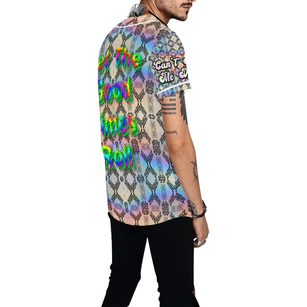 Iridescent Griz Jersey Let the Goods Time Roll