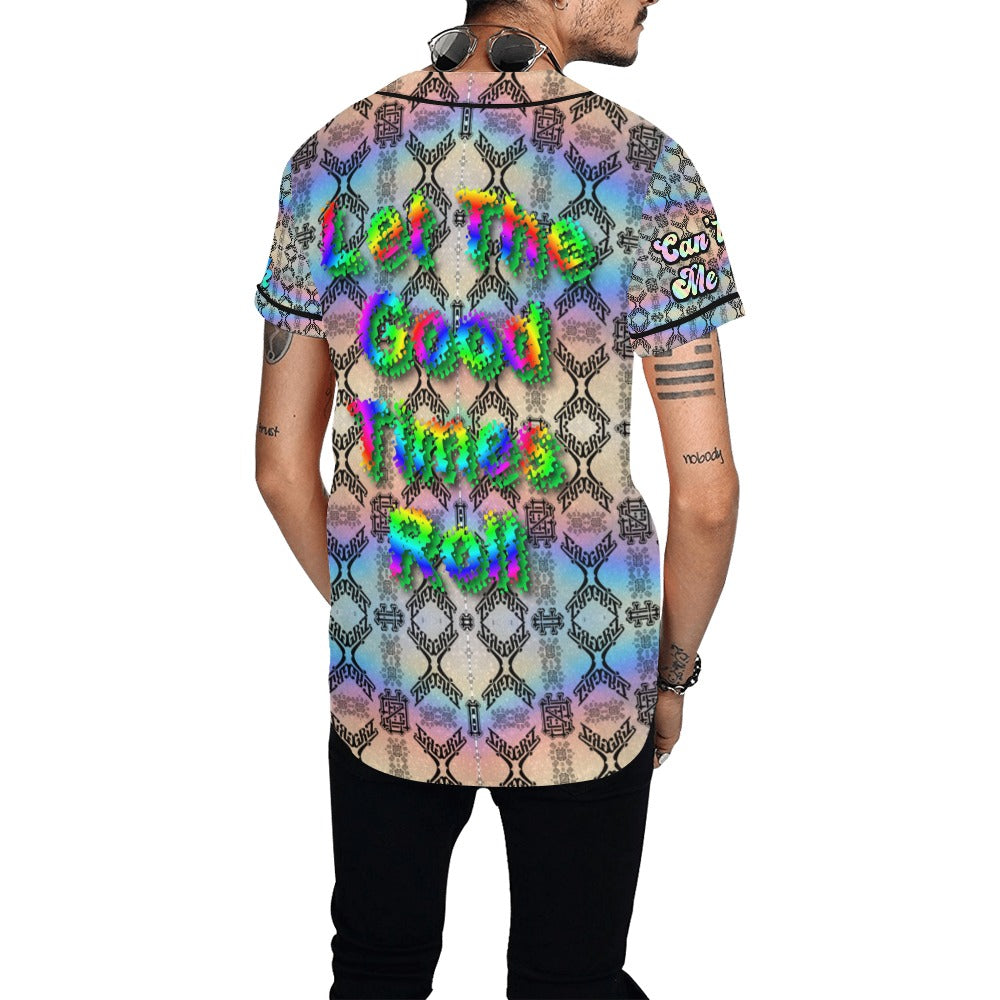 Iridescent Griz Jersey Let the Goods Time Roll