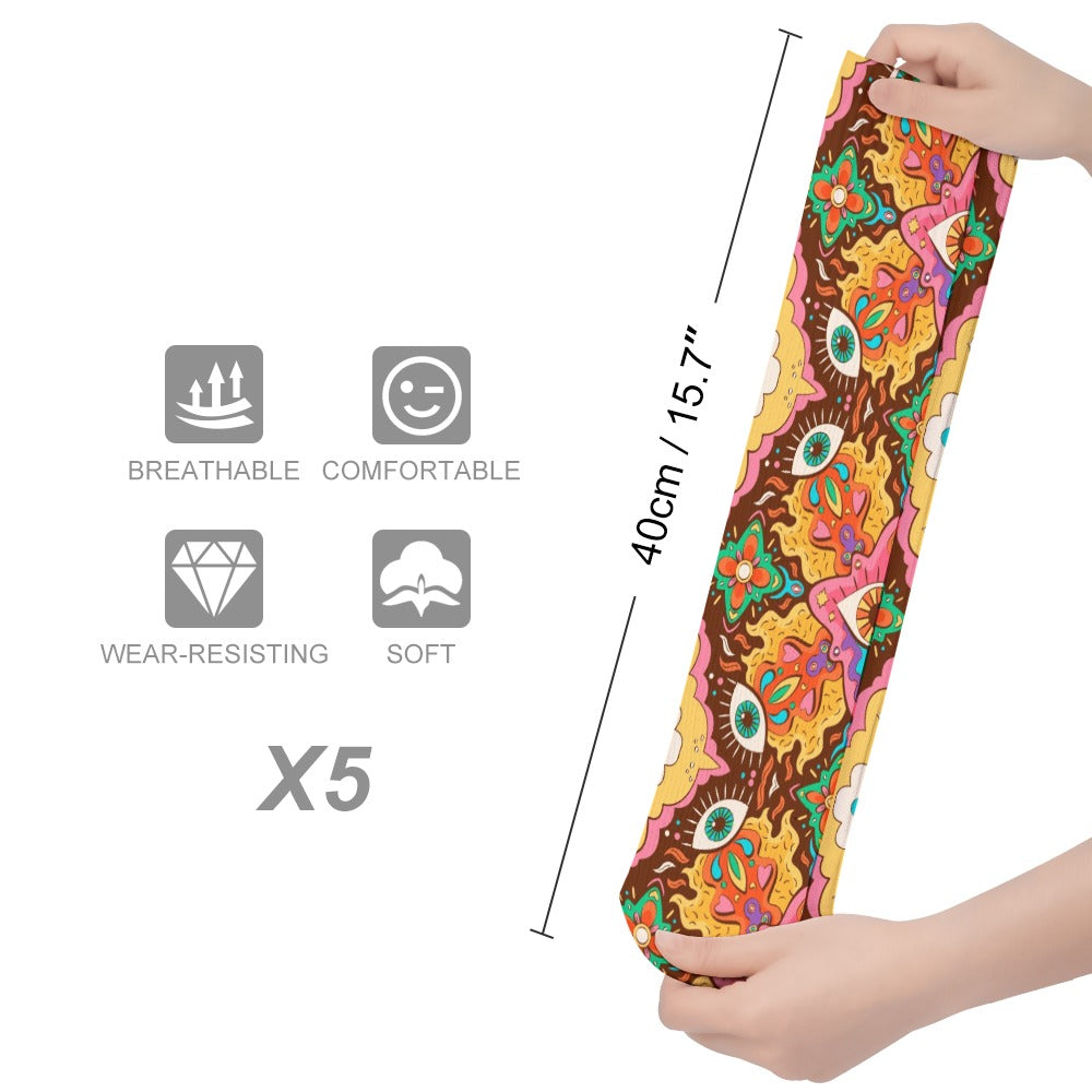 Third Eye 5 Pack Sweat-Proof Odor-Resistant Breathable Large Socks