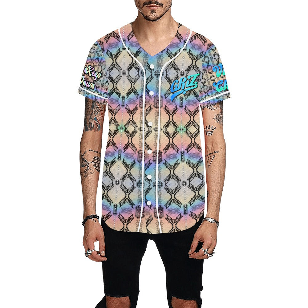 Iridescent Griz Jersey Let the Goods Time Roll