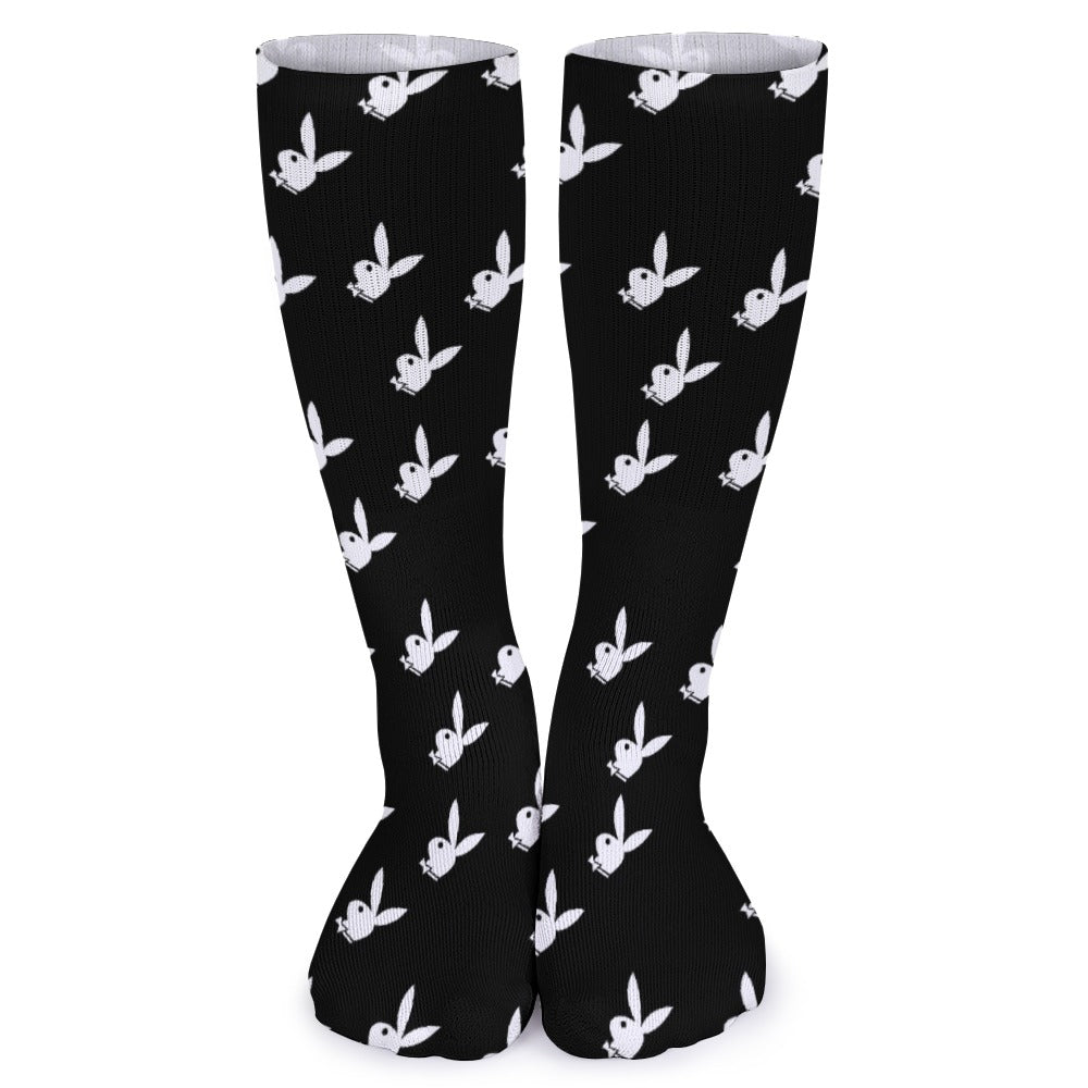 Playboy Bunny Socks 5 Pack Sweat-Proof Odor-Resistant Breathable Large Socks