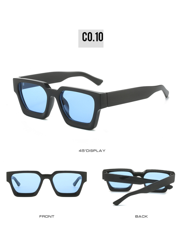 Festival Sunglasses - Women's & Men's Rave Glasses with Multicolor Lens and Frame Options