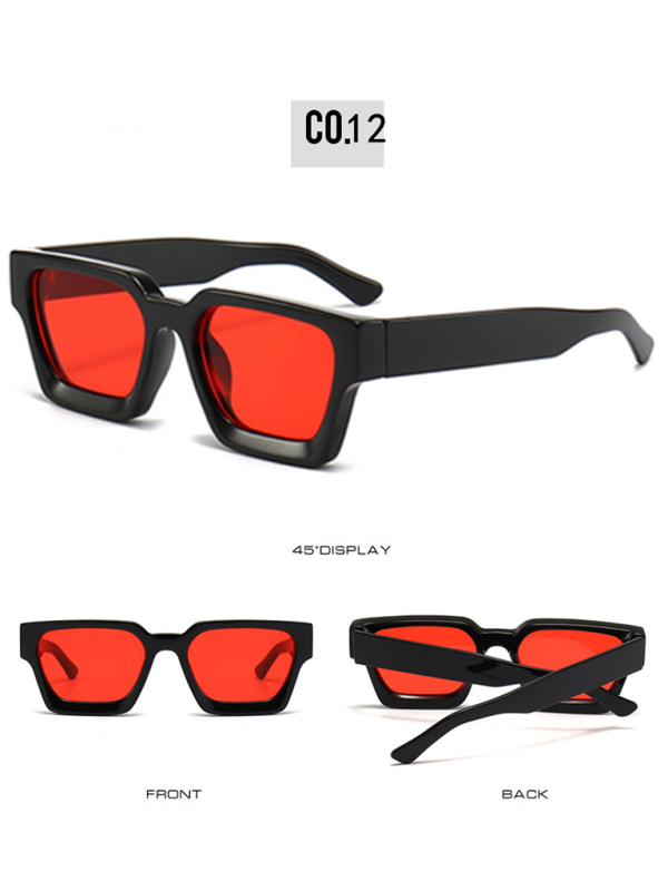 Festival Sunglasses - Women's & Men's Rave Glasses with Multicolor Lens and Frame Options