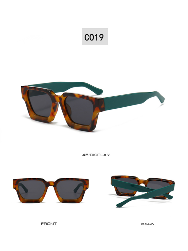 Festival Sunglasses - Women's & Men's Rave Glasses with Multicolor Lens and Frame Options