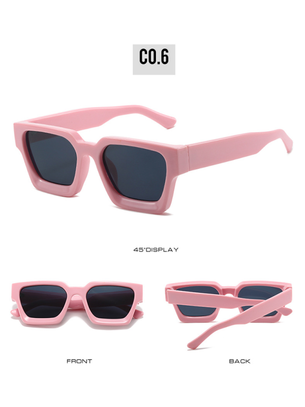 Festival Sunglasses - Women's & Men's Rave Glasses with Multicolor Lens and Frame Options