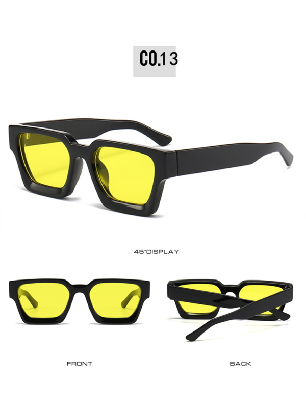 Festival Sunglasses - Women's & Men's Rave Glasses with Multicolor Lens and Frame Options
