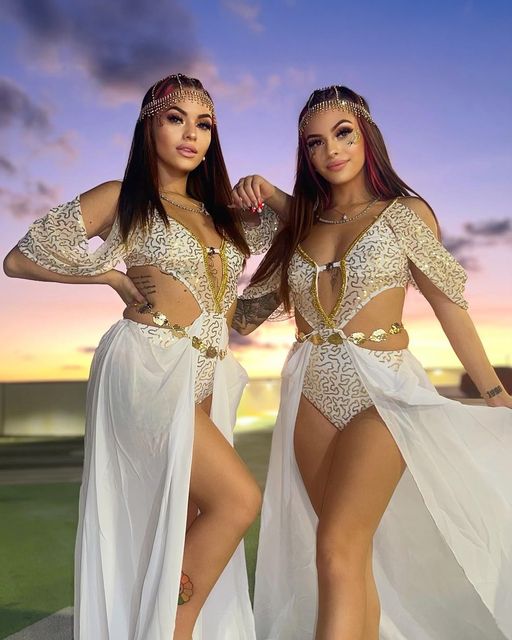 Goddess Glam Costume 2pc Set