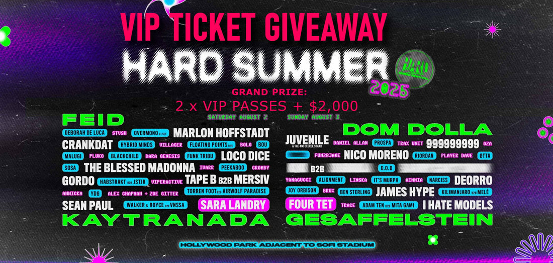 HARD Summer Festival Ticket Giveaway