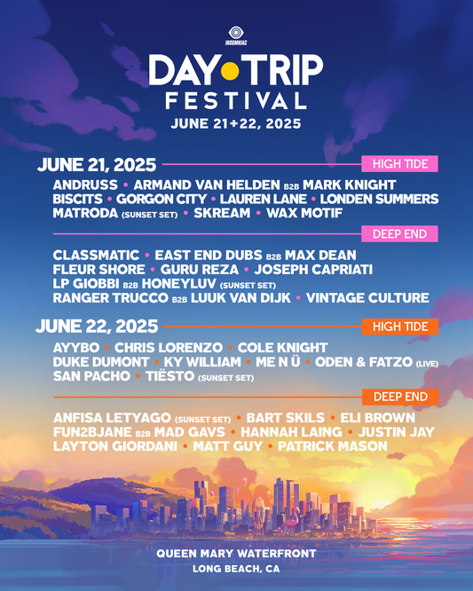 daytrip festival 2025 lineup flier
