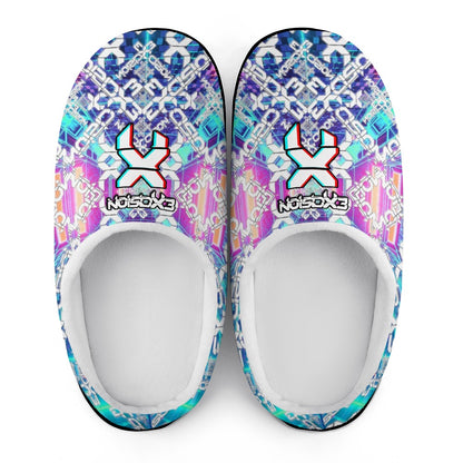 EDM Artist Cotton Slippers Soft, Comfy, No-Slip, Waterproof, Odor-resistant Music Festival Rave Gifts Mens Womens Unisex LIMITED EDITION