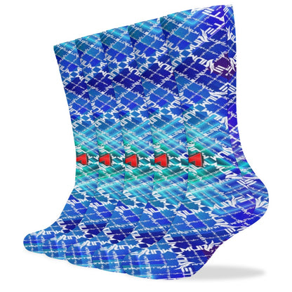 Illenium Socks 5 Pack Sweat-Proof Odor-Resistant Breathable Large Socks