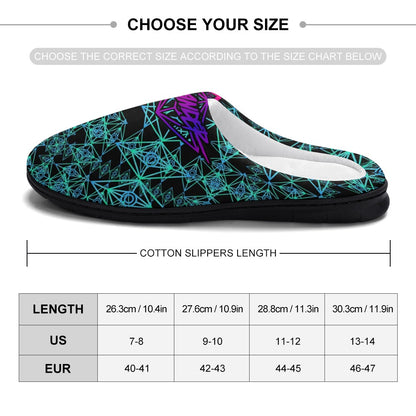 EDM Artist Cotton Slippers Soft, Comfy, No-Slip, Waterproof, Odor-resistant Music Festival Rave Gifts Mens Womens Unisex LIMITED EDITION