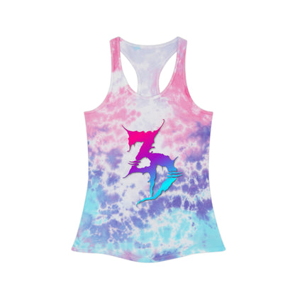 Zeds Dead Womens Tie Dye Racerback Tank Top