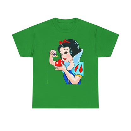 Snow White Blaze Sweatproof Thick Cotton Rave Shirt Mens Womens Unisex