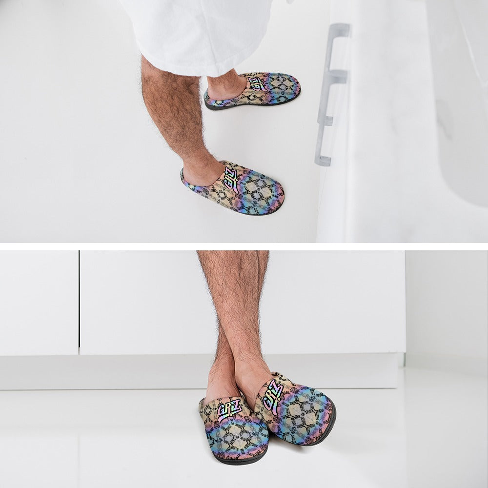 EDM Artist Cotton Slippers Soft, Comfy, No-Slip, Waterproof, Odor-resistant Music Festival Rave Gifts Mens Womens Unisex LIMITED EDITION