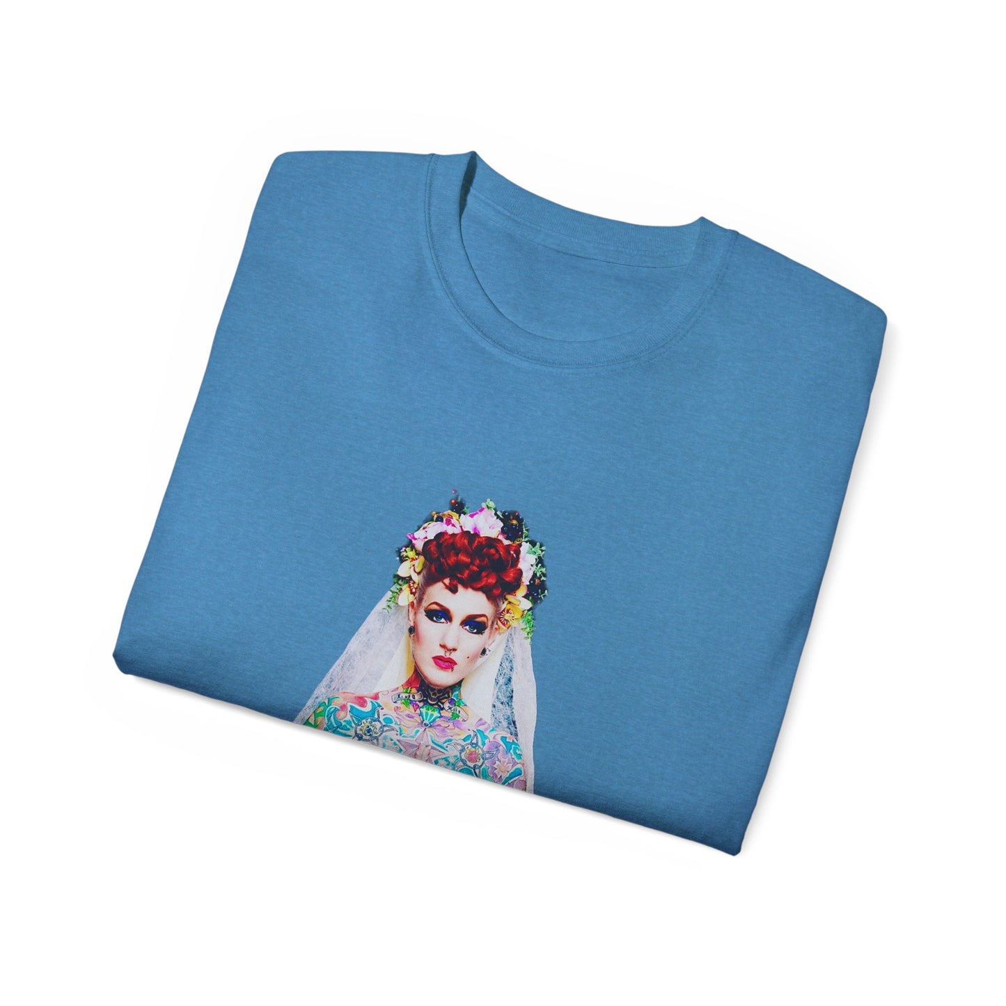 Tattoo Bride Shirt Vulgar Girls Models Original Photography Artwork | Sweat Proof T Shirt | Womens Mens Unisex Sweat Proof Tee