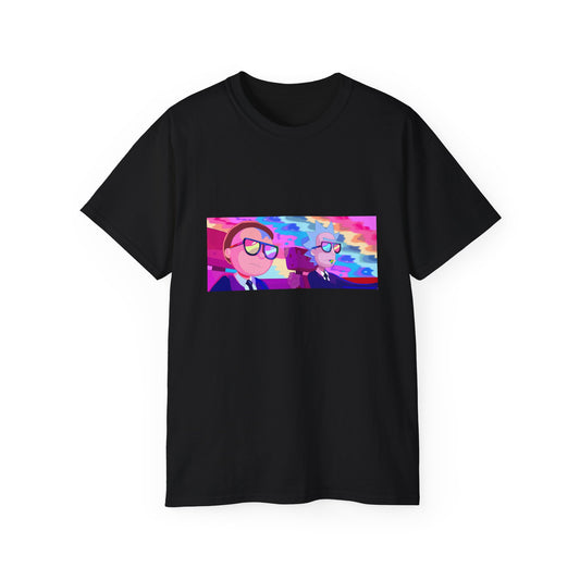 Rick and Morty T-Shirt Psychedelic Hyperdrive Sweatproof