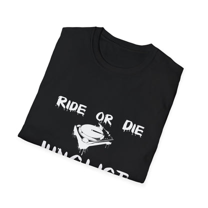 Junglist Softstyle Drum and Bass Rave T-Shirt Mens Womens Unisex Music Lover Gift, Rave Apparel, Festival Wear, Streetwear