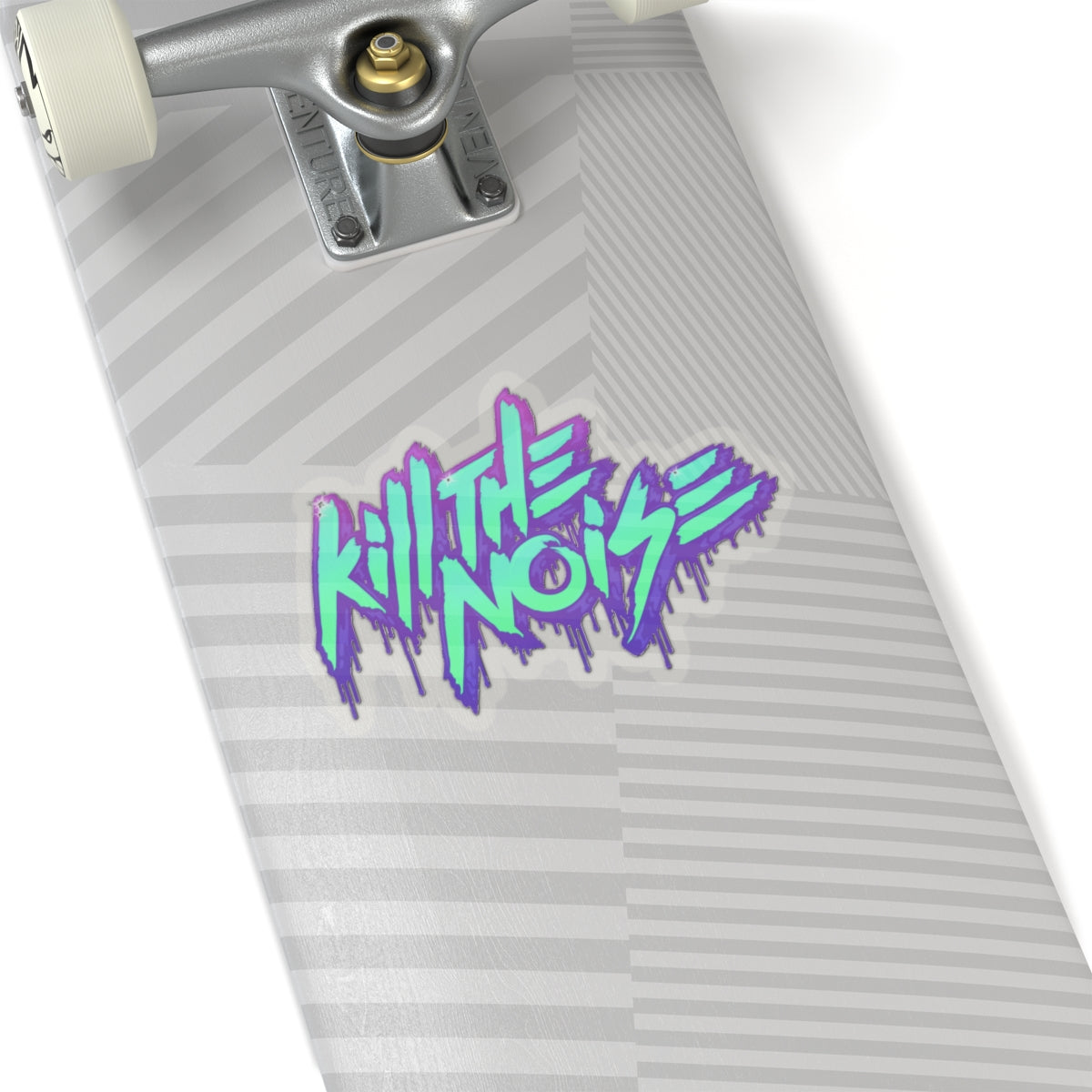 Kill the Noise Drippy Waterproof Decals Sticker for Car, Window, Wall Book, Laptop, Rave Accessories, Music Festival Accessory