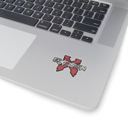 Excision Code Red X Booty Pasty Vinyl Body Sticker