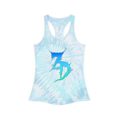 Zeds Dead Womens Tie Dye Racerback Tank Top