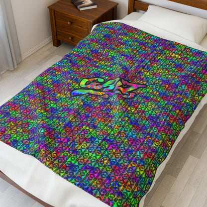 Soft Cozy GRIZ Throw Blanket - 3 Designs - Rave Camping Music Festival Approved Item