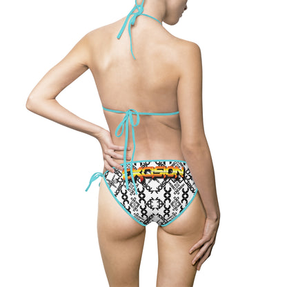 Excision XXX Women's Rave Outfit Music Festival Bikini Swimsuit