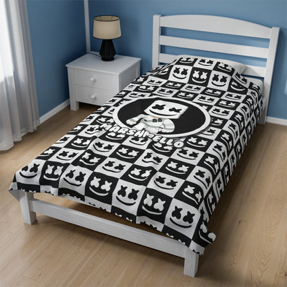 Marshmello Music Festival Essentials Cozy Plush Fleece Personal Throw Blanket