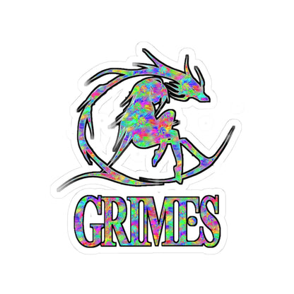 Grimes Stickers,  Decal