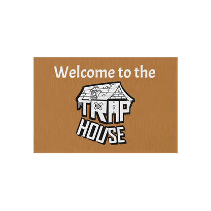 Welcome to the Trap House Outdoor Rug in 5 Sizes