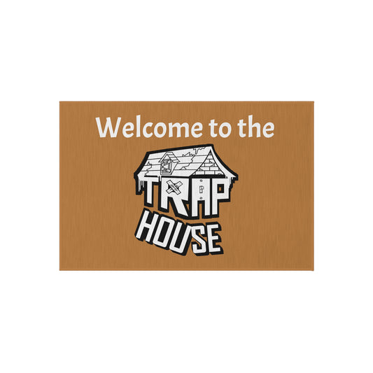 Welcome to the Trap House Outdoor Rug in 5 Sizes