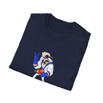 Earth Worm Jim Throwback 90s Softstyle Cotton T-Shirt, Retro Video Game Graphic Tee, Rave Shirt for Men Women Unisex