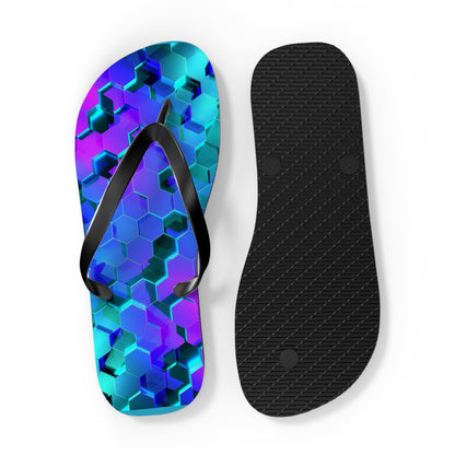 3D Bio-mech Unisex Flip Flops