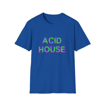 Acid House Softstyle T-Shirt EDM Rave Music Festival Tee Mens Womens Unisex