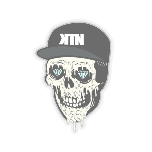 Kill the Noise Skull Sticker, Waterproof Decal for Car, Window, Wall Book, Laptop, Rave Accessories, Music Festival Accesso