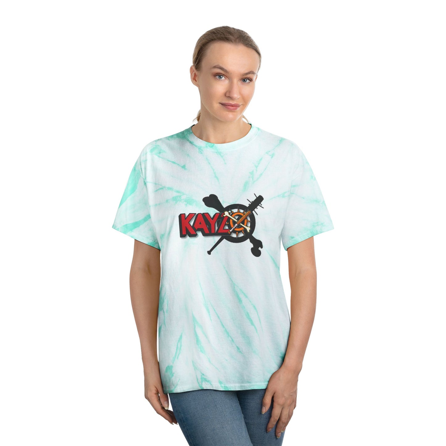 Kayzo Tie-Dye T Shirt Sweat Proof Rave Music Festival Tee