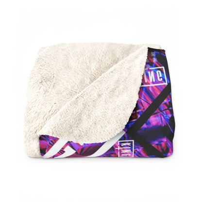 Premium Micro-Mink Sullivan King Sherpa Throw Blanket