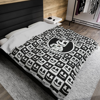 Marshmello Music Festival Essentials Cozy Plush Fleece Personal Throw Blanket