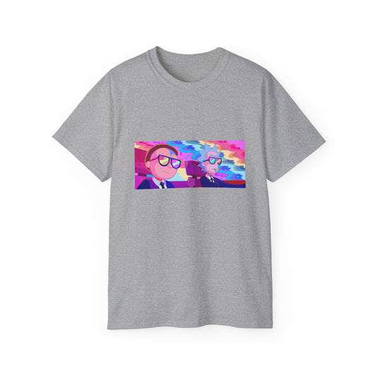 Rick and Morty T-Shirt Psychedelic Hyperdrive Sweatproof