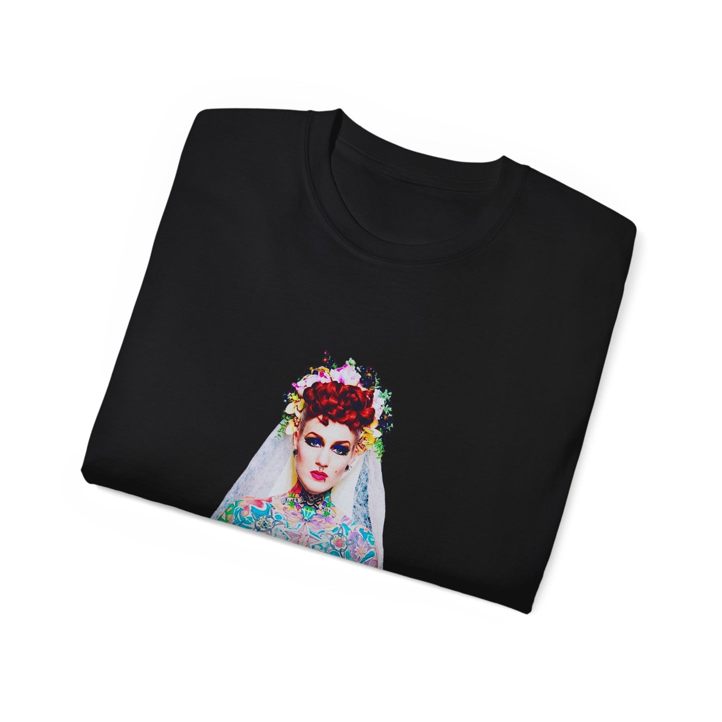 Tattoo Bride Shirt Vulgar Girls Models Original Photography Artwork | Sweat Proof T Shirt | Womens Mens Unisex Sweat Proof Tee