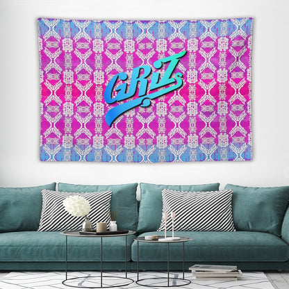 Custom EDM Artist Tapestry Rave Wall Hanging Music Festival Flag Camping Totem Decoration Large Multiple Sizes