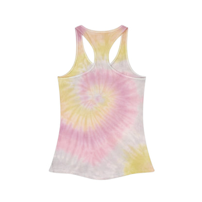 Headbanger Womens Tie Dye Racerback Tank Top in 3 Styles