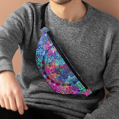 Colorful Mandala Festival Fanny Pack