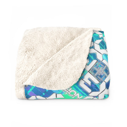 Excision Sherpa Blanket, Premium Micro-Mink Thick Camping Music Festival Blankets