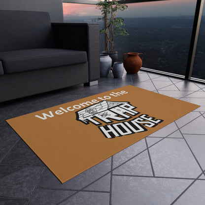 Welcome to the Trap House Outdoor Rug in 5 Sizes