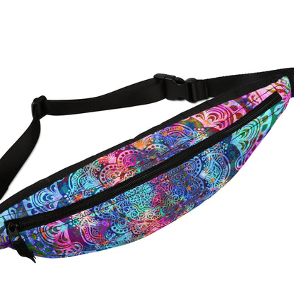 Colorful Mandala Festival Fanny Pack