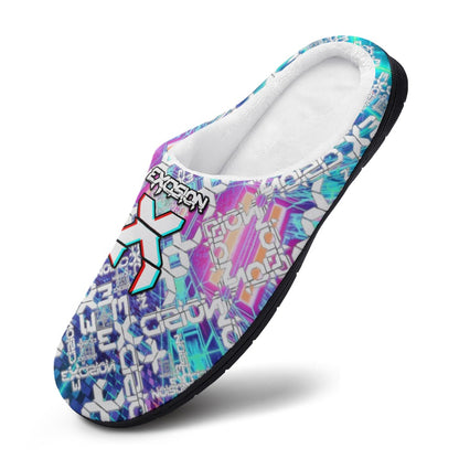 EDM Artist Cotton Slippers Soft, Comfy, No-Slip, Waterproof, Odor-resistant Music Festival Rave Gifts Mens Womens Unisex LIMITED EDITION