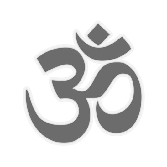 Black Ohm Buddhist Vinyl Decal Sticker for Pasties, Car, Window, Book, Laptop, Wall Decor